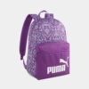 Kép 1/5 - Puma Phase AOP hátizsák, lila mintás