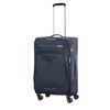 Kép 8/8 - American Tourister Summerfunk 4-kerekes bővíthető bőrönd 68x42x28/30 cm, sötétkék