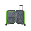 Kép 2/8 - American Tourister AIRCONIC 4-kerekes keményfedeles kabin bőrönd 55x40x20cm, világos zöld