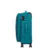 Kép 4/11 - American Tourister Pulsonic Spinner 4-kerekes bővíthető bőrönd 68 x 44 x 27/30 cm, türkiz