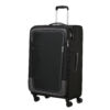 Kép 2/11 - American Tourister Pulsonic Spinner 4-kerekes bővíthető bőrönd 81 x 49 x 31/34 cm, fekete
