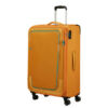 Kép 2/11 - American Tourister Pulsonic Spinner 4-kerekes bővíthető bőrönd 81 x 49 x 31/34 cm, napsárga