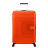 Kép 1/12 - American Tourister AeroStep Spinner 4-kerekes keményfedeles bővíthető bőrönd 77 x 50 x 29/32 cm, narancs