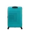Kép 3/11 - American Tourister AeroStep Spinner 4-kerekes keményfedeles bővíthető bőrönd 77 x 50 x 29/32 cm, türkiz