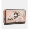 Kép 1/10 - Anekke Peace and Love patentos-cipzáras női pénztárca, rózsaszín