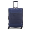 Kép 1/7 - Roncato SIDETRACK 4-kerekes bővíthető bőrönd M, kék