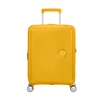 Kép 1/11 - American Tourister Soundbox 4-kerekes keményfedeles bővíthető kabin bőrönd 55x40x20/23 cm, sárga