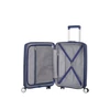 Kép 3/7 - American Tourister Soundbox 4-kerekes keményfedeles bővíthető kabin bőrönd 55x40x20/23 cm, sötétkék