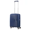 Kép 2/7 - American Tourister Soundbox 4-kerekes keményfedeles bővíthető kabin bőrönd 55x40x20/23 cm, sötétkék