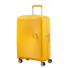 Kép 2/12 - American Tourister Soundbox 4-kerekes keményfedeles bővíthető bőrönd 67 x 46.5 x 29/32 cm, sárga