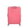 Kép 3/7 - American Tourister Soundbox 4-kerekes keményfedeles bővíthető bőrönd 67 x 46.5 x 29/32 cm, rózsaszín