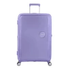 Kép 1/10 - American Tourister Soundbox 4-kerekes keményfedeles bővíthető bőrönd 77 x 51.5 x 29.5/32.5 cm, lila