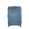 Kép 3/10 - American Tourister Soundbox 4-kerekes keményfedeles bővíthető bőrönd 77 x 51.5 x 29.5/32.5 cm, szürkés kék