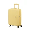 Kép 2/10 - American Tourister Soundbox 4-kerekes keményfedeles bővíthető kabin bőrönd 55x40x20/23 cm, pasztell sárga
