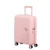 Kép 2/6 - American Tourister Soundbox 4-kerekes keményfedeles bővíthető kabin bőrönd 55x40x20/23 cm, pasztell rózsaszín