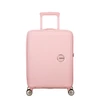 Kép 1/6 - American Tourister Soundbox 4-kerekes keményfedeles bővíthető kabin bőrönd 55x40x20/23 cm, pasztell rózsaszín