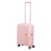 Kép 6/6 - American Tourister Soundbox 4-kerekes keményfedeles bővíthető kabin bőrönd 55x40x20/23 cm, pasztell rózsaszín