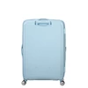 Kép 3/6 - American Tourister Soundbox 4-kerekes keményfedeles bővíthető bőrönd 77 x 51.5 x 29.5/32.5 cm, pasztell kék