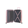 Kép 5/6 - American Tourister Soundbox 4-kerekes keményfedeles bővíthető bőrönd 77 x 51.5 x 29.5/32.5 cm, pasztell rózsaszín