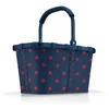 Kép 1/7 - Reisenthel Carrybag frame kosár, mixed dots red