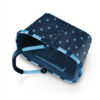 Kép 2/6 - Reisenthel Carrybag frame kosár, mixed dots blue