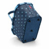 Kép 3/6 - Reisenthel Carrybag frame kosár, mixed dots blue
