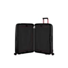 Kép 4/17 - Samsonite Essens spinner 4-kerekes keményfedeles extra nagy bőrönd  81 x 56 x 34 cm, fekete-piros