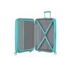 Kép 7/10 - American Tourister Soundbox 4-kerekes keményfedeles bővíthető bőrönd 67 x 46.5 x 29/32 cm, türkiz