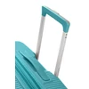Kép 10/10 - American Tourister Soundbox 4-kerekes keményfedeles bővíthető bőrönd 67 x 46.5 x 29/32 cm, türkiz