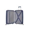 Kép 9/9 - American Tourister Soundbox 4-kerekes keményfedeles bővíthető bőrönd 67 x 46.5 x 29/32 cm, sötétkék