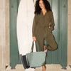 Kép 3/6 - Reisenthel Shopper M, twist sage