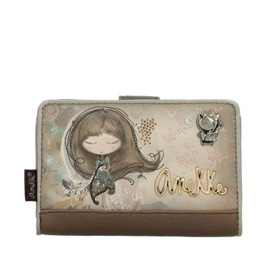 Anekke Real közepes RFID pénztárca 14x10x3 cm