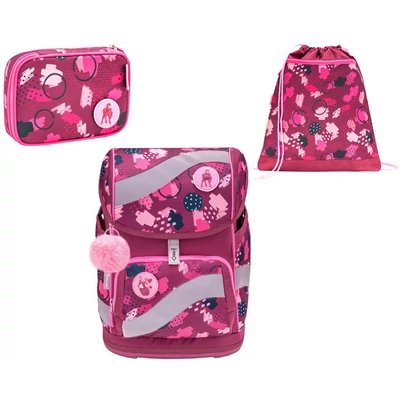 Forest World szett (Belmil Smarty merev falú iskolatáska, tornazsák, tolltartó)