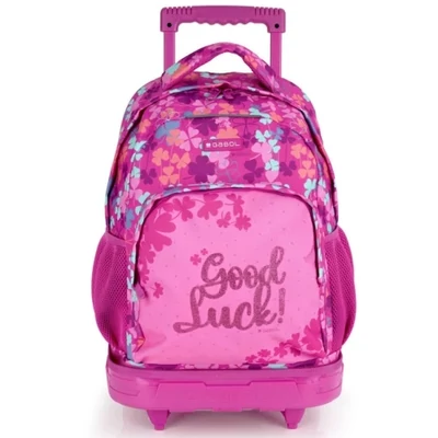Gabol gurulós iskolatáska levehető húzószerkezettel, Clover