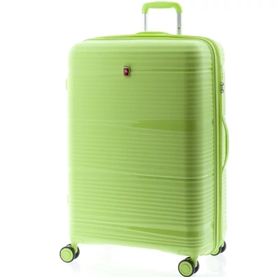 Gladiator BIONIC 4-kerekes keményfedeles bővíthető bőrönd 76x53x29/31cm, világoszöld