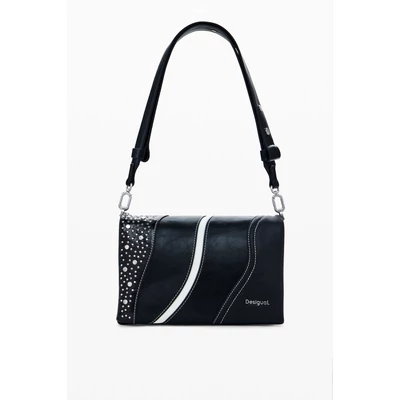 Desigual női divattáska, Punkette Dortmund flap, fekete