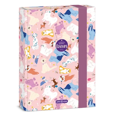 Ars Una A/5 füzetbox, Doggy Friends