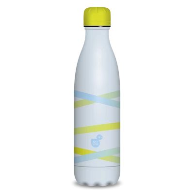 Ars Una Ribbon Yellow duplafalú fémkulacs