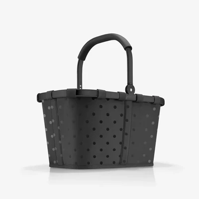 Reisenthel Carrybag Frame kosár, glossy dots black