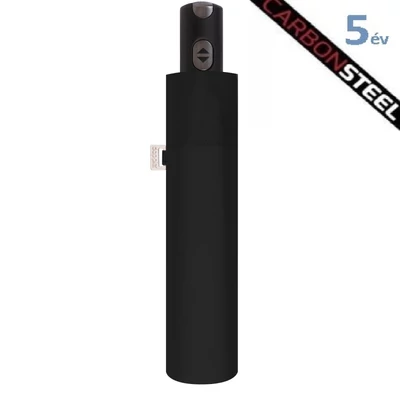 DOPPLER Carbonsteel Magic uni schwarz automata esernyő, fekete