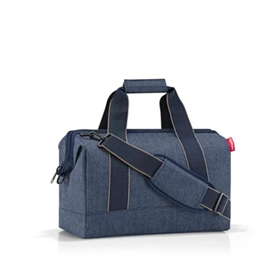 Reisenthel Allrounder M, herringbone dark blue