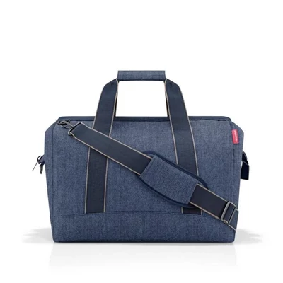 Reisenthel Allrounder L, herringbone dark blue