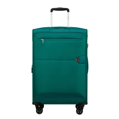 Samsonite Urbify spinner 4-kerekes bővíthető bőrönd 68 x 43 x 27/31 cm, zöld