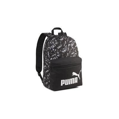 Puma Phase AOP hátizsák, fekete, szürke mintás