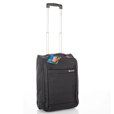 Benzi összehajtható kabinbőrönd 52x35x20cm, fekete