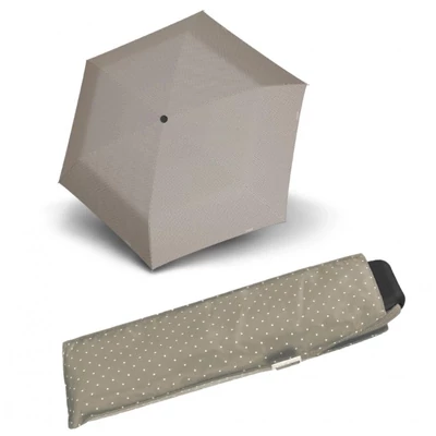 DOPPLER Carbonsteel Mini Slim Chic manuális női esernyő, szürke