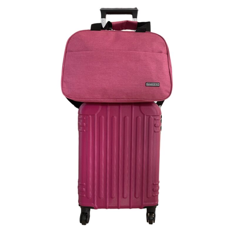 Leonardo Ryanair fedélzeti táska 40x25x20cm, rózsaszín