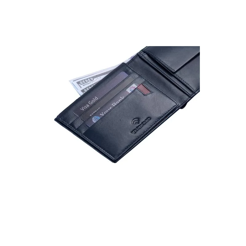 Roncato Pascal férfi bőr pénztárca – kék (R-2900K)