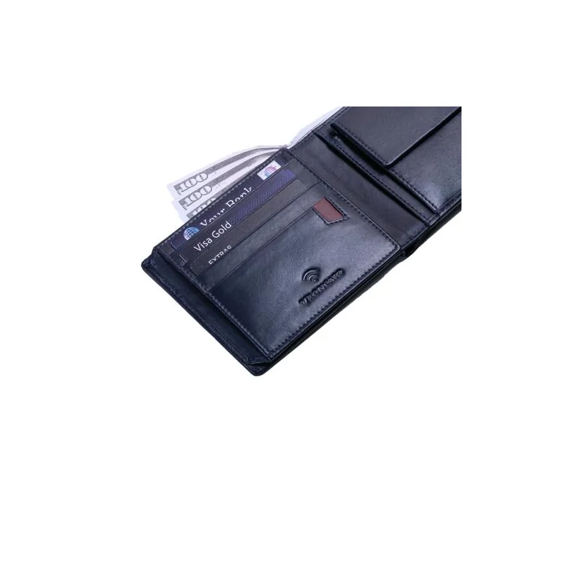 Roncato Pascal bőr pénztárca Kék (R-2903)