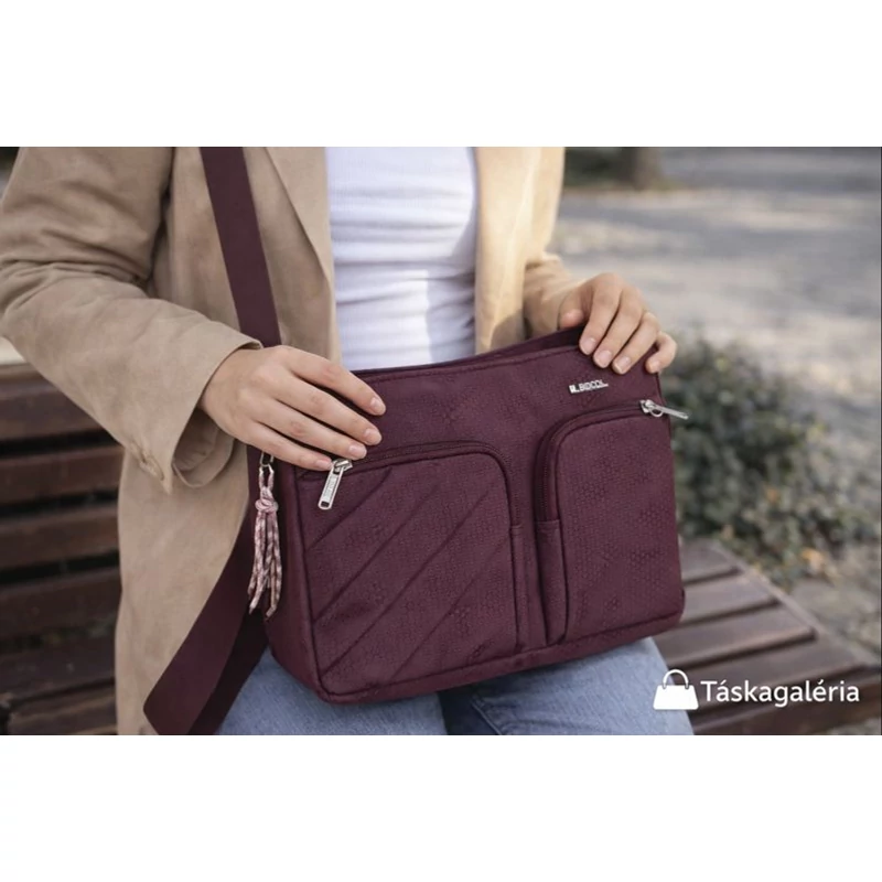  Gabol Aitana női táska, bordó 